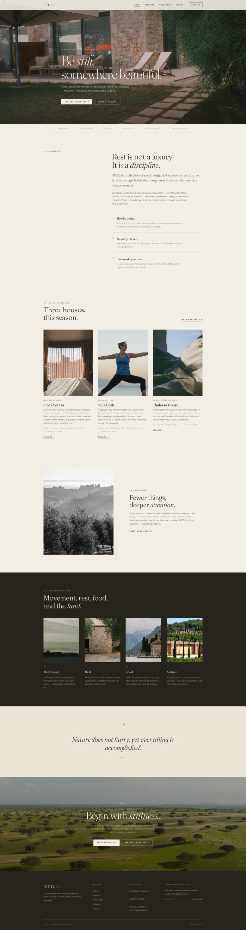 STILL generated website preview